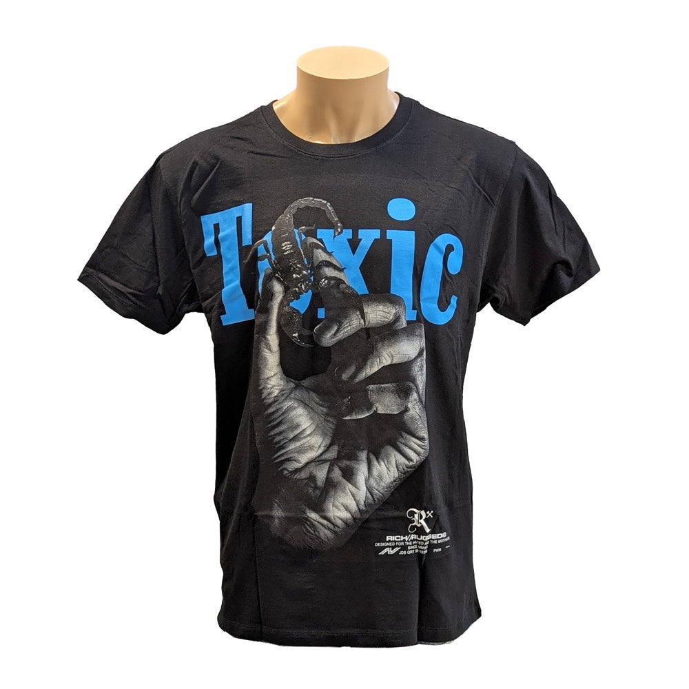 TOXIC (SCORPION) BLACK, LIGHT BLUE, WHITE